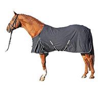 HKM Manta de Caballo para Entretiempo y cuadra Negro 145