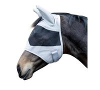 HKM New Mexico con orejeras Máscara anti-moscas Gris S