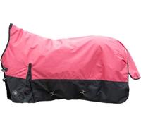 HKM Norwich Manta cuello alto 600D con polar Coral/Negro 115