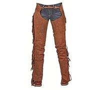Hkm Pantalones para Adultos con Flecos 2200 marrón Claro, M, 4000315455096