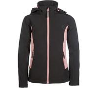 HKM Polly Chaqueta Softshell, Negro, 6-7 años para Niñas