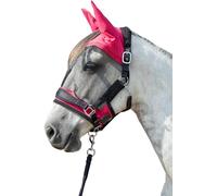 HKM Premium Máscara anti moscas Magenta Cob