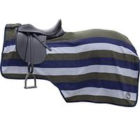 HKM Professional 4240 - Manta para Caballos (Naranja/Arena/Marina 155)