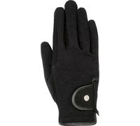 HKM Professional Nunuk Look Guantes de Montar, Unisex Adulto, Negro/Negro, XL