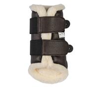 HKM Protection Boots Comfort Premium Fur II - Dark Brown / Mini Shetty