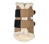 HKM Protection Boots Comfort Premium Fur II - Taupe / Mini Shetty
