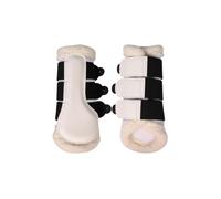HKM Protection Boots Comfort Premium Mesh - White / Mini Shetty