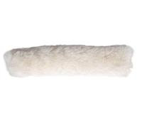 HKM Protector para naríz y Nuca, de Borreguillo, de 27 Blanco One Size