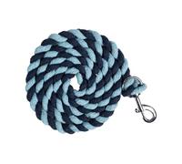 HKM Punto de algodón Azul Oscuro/Azul Claro a Rayas 180 cm