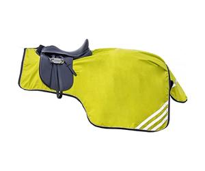 HKM Reflective 8041 - Manta para caballo, color amarillo neón 135