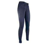 HKM Reithose Penny Easy Pantalones Equitación para Chicas, Azul oscuro, 170