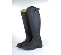 HKM Reitstiefel-Flex Country, Kinder9100 schwarz38 Pantalones, Unisex Adulto, 9100 Schwarz, 38