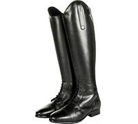HKM Reitstiefel-Valencia Teddy, kurz/Standardweite9100 Pantalones, Unisex Adulto, 9100 Schwarz, 44