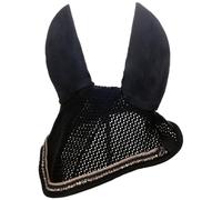 HKM Rosegold Glamour Mosquero Style Negro/Rosa/Oro Pony