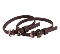 HKM Rosegold Glamour Style Correa de espuela Marrón Oscuro One Size
