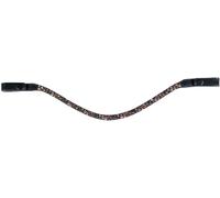 HKM Rosegold Glamour Style Frontalera Negro/Rosa-Oro Cob