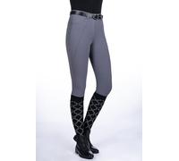 HKM Rosewood C. Full Silicona Leggings de Montar para Mujer Negro 42
