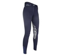 HKM Soft Rodillera De Silicona Pantalones de Montar para Mujer Gris 40