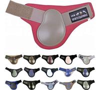 HKM Softopren Protectores traseros Rojo/Negro Cob/Full