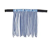 HKM Sole Mio Flowers Fly Hood Azul Humo/Azul Medio/Blanco Vollblut