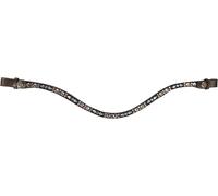 HKM Sparkle Cinturón Frontband Marrón/Oro rosa Sangre Caliente