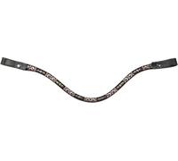 HKM Sparkle Frontalera Blanco/Rosa/Oro Pony