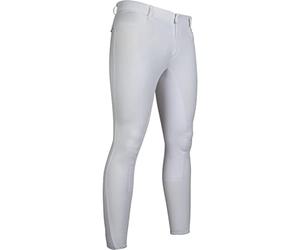 HKM Sportive Alos Pantalones de Montar para Hombre Blanco 44