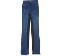 HKM Summer Denim Pantalón de Montar Jodhpur para Mujer Azul Vaquero/Azul Oscuro 34