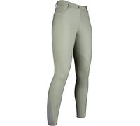 HKM Sunshine Rodillera Silicona - Pantalones de Montar Mujer
