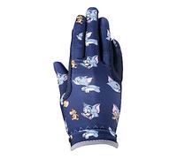 HKM Tom and Jerry Guantes Interiores, Azul Oscuro, 8 (Pack de 2) Unisex Adulto