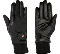 HKM Unisex Frosty Rellono Thinsulate Guantes de Montar Negro XS