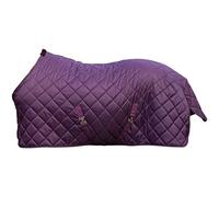 HKM Winter Manta de cuadra Rojo Vino 125