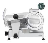 Hkoenig Cortadora de Fiambres MSX220 - 240 W - Cuchilla 220 mm - Grosor Regulable 0-12 mm