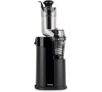 H.Koenig Licuadora para Frutas y Verduras de Prensado en Frío, Extractor de Jugos, 0.8 Litro, 60 RPM, 250 W, Libre de BPA, Negro GSX16, 44 Decibelios, Plástico