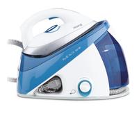 H.Koenig Centro de planchado de vapor V24, Alta presión 6 bares potente Efecto de presión 150 g/min, Autonomía ilimitada, Vapor vertical, Suela cerámica EasyGlide, Potente 2400W, 1,1L, Antical