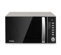 H.Koenig VIO2 Microondas sin Grill, 20 litros, 700 W, Temporizador hasta 60 min, Pantalla LED, 5 Niveles de Potencia de Calentado, Modo Expess y Descongelador, Plato Giratorio 24,5 Cm