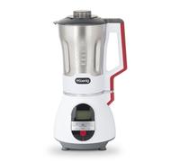 H.Koenig Batidora sopera eléctrica 1.7L MXC36 Batidora con vaso de acero inoxidable resistente, 2 programas de cocción versátiles Sopa/Hielo picado, Purés, 3 velocidades, potente 900W, hasta 100°C