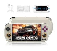 HKOORLAMULS Trimui Smart Pro Retro 256G,Retro Gaming 4.96-In 1280x720 IPS HD Display 5000 mAh Linux System,Preload 13729 Classic Games with 26 Emulators(Gray)