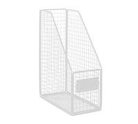 HKSDKABOP Archivo de la revista Metal, Desktop Iron Mesh File Organizer 25x11.5x32cm For Home Office School(B)