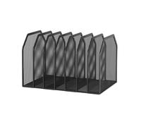 HKSDKABOP Archivo de la revista Metal, Metal Vertical Desktop File Folder Holder Multiple Sizes(Large)