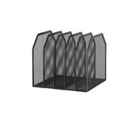 HKSDKABOP Archivo de la revista Metal, Metal Vertical Desktop File Folder Holder Multiple Sizes(Small)