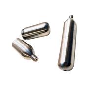 HKSDKABOP Cartuchos de CO2 Recargables, Cartucho de CO2 Recargable de Cilindro de 45 g(3-8 Type a)