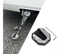 HKSOPC Almohadilla de Soporte Lateral para Motocicleta para BMW Motorrad K 1600 B, Extensión de Caballete Lateral para Moto, Ensanchador Antideslizante para Caballete de Motocicleta,B Grey