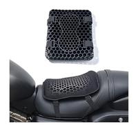 HKSOPC Cojín de Gel Asiento Moto para Piaggio MP3 500, Absorción de Impactos Transpirable Almohadilla de Asiento de Moto para Paseos Largos