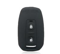 HKSOPC Funda de silicona para llave de coche para TATA Indica Vista, Manza, Indigo, 2 botones, color negro