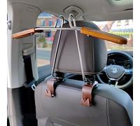 HKSOPC Percha para Coche para BMW X3 E83 F25 F97 G01 20i 20d 30i 30d 30e M40i M40d X3M iX3, Percha para el Reposacabezas del Asiento Trasero del Coche Perchero el Respaldo del Asiento Percha de Viaje