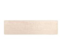 HKTMGDNG Alfombra de pasillo moderna, 100 x 250 cm, color crema | Alfombra de pasillo suave de 3 mm con respaldo de PVC antideslizante para dormitorio, entrada y pasillo.
