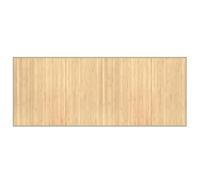 HKTMGDNG Alfombra rectangular de bambú, 80 x 200 cm, antideslizante, color | La parte inferior antideslizante garantiza un agarre seguro en el salón y el pasillo. Alfombra de bambú de fácil cuidado en
