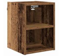 HKTMGDNG Armario colgante de cocina de madera (30 x 29,5 x 40 cm) | Bloque de pared compacto para cocina o comedor que ofrece un almacenamiento práctico en la pared sólida y estilo simple.