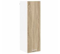 HKTMGDNG Armario colgante de cocina roble Sonoma 30 x 31 x 100 cm | Armario de pared compacto hecho de madera que ofrece mucho espacio de almacenamiento para la cocina, el baño o el dormitorio